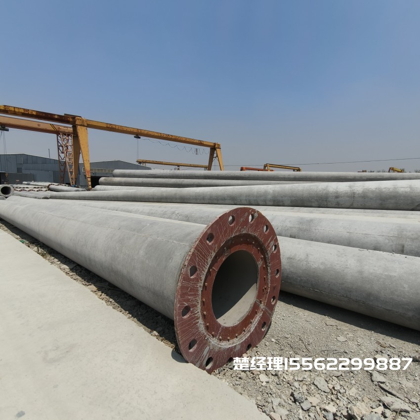 南川12米无拉线电杆